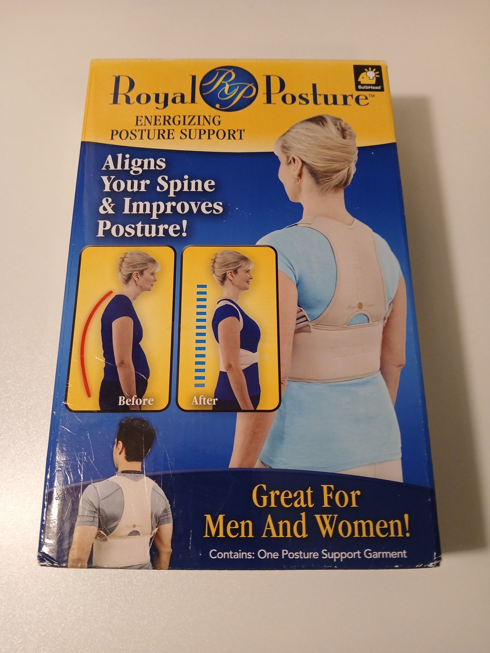 Royal Posture Energizing Posture Support - Beige Women’s Posture Brace